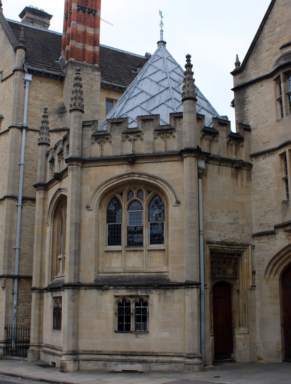 Remains of octagonal chapel
