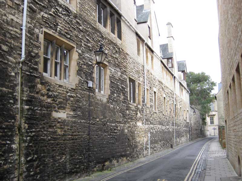 Pembroke College wall