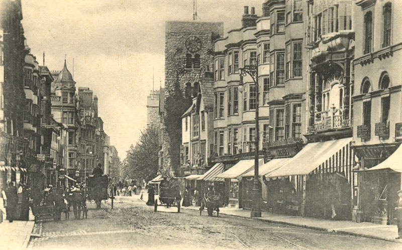 North end with carriages