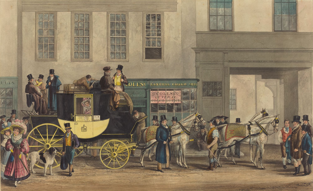 Blenheim Coach in c.1831