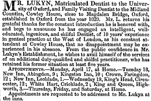 Another 1837 notice