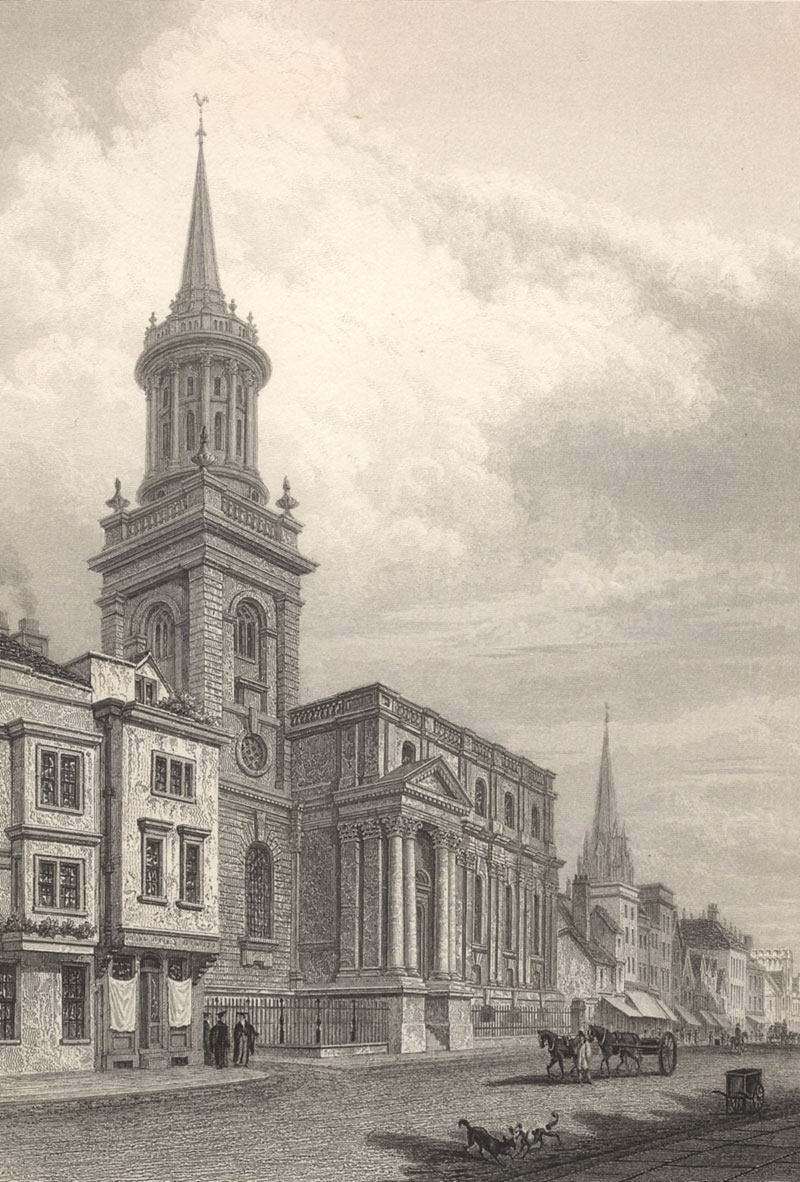 All Saints in 1834