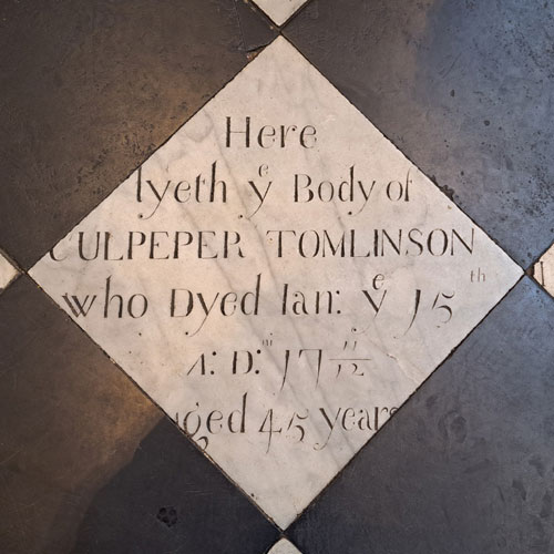 Culpeper Tomlinson diamond