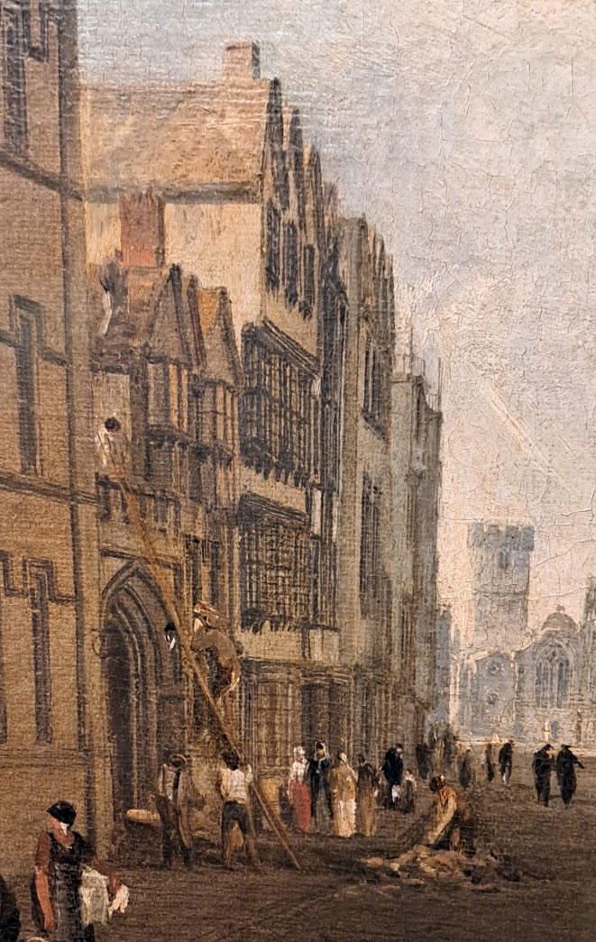Former Three Tuns in 1809