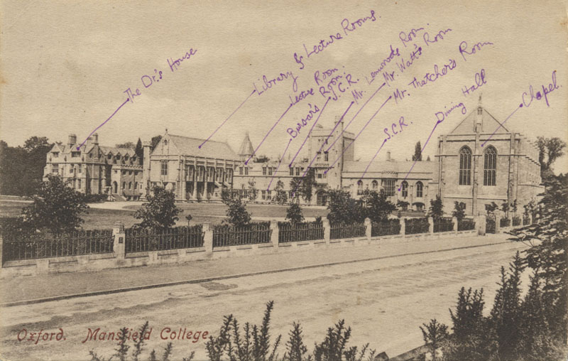 Mansfield College in 1905