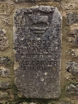 Godstow Bridge stone