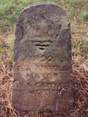 Woodlands Road stone
