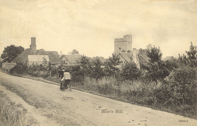 Boars Hill, pram