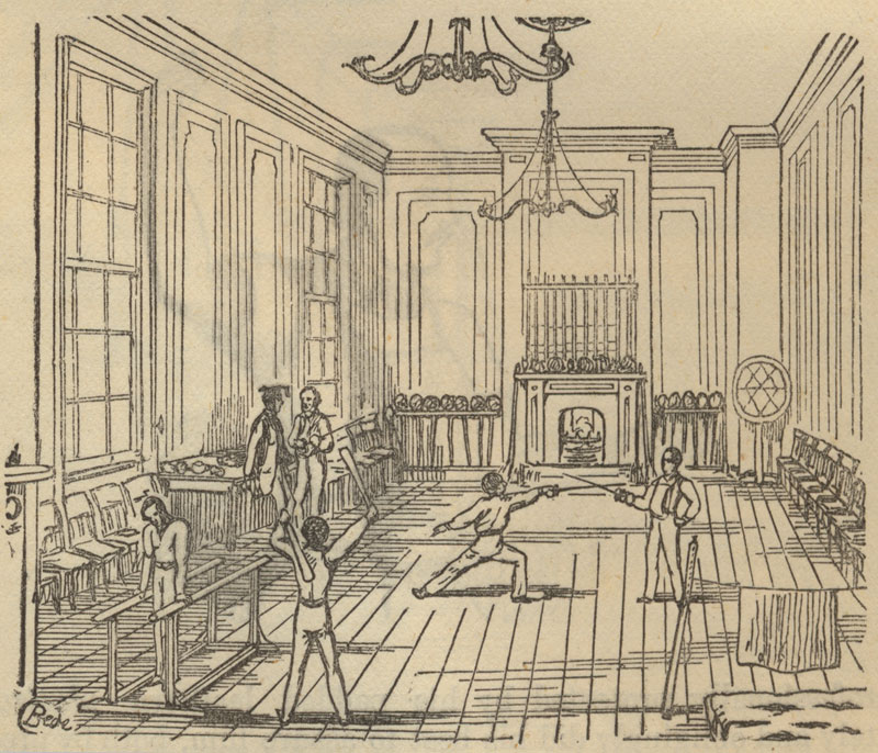 Fencing room