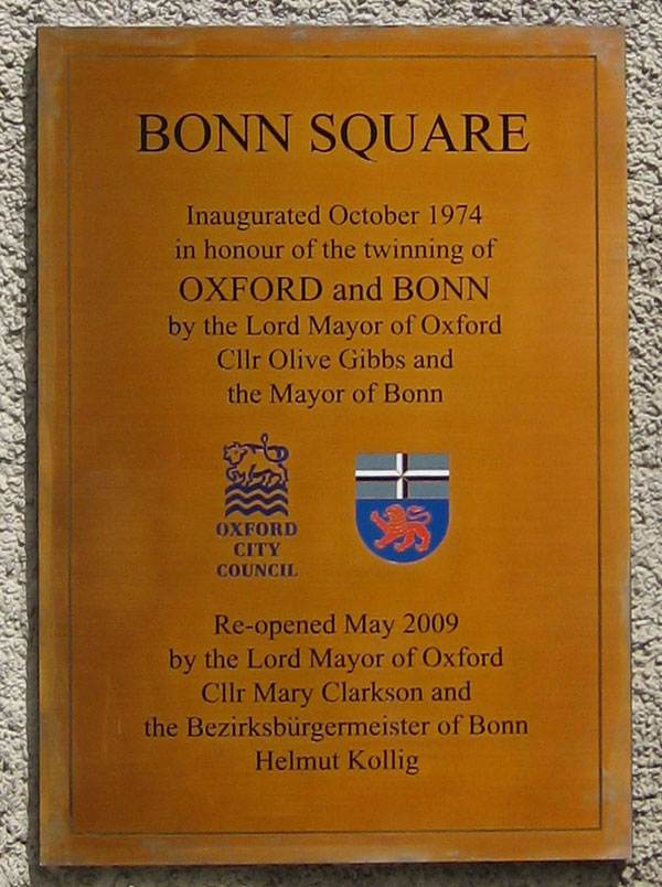 Bonn Square bronze