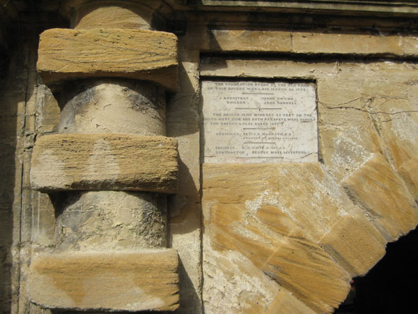 Magdalen Bridge 1773