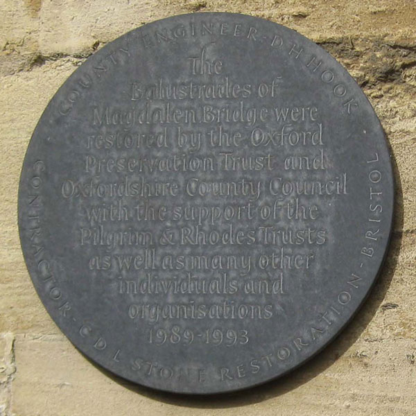 Magdalen Bridge 1989