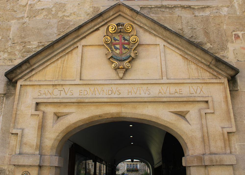 Chronogram on St Edmund Hall