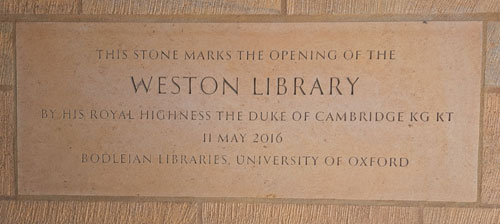 Opening by Duke of Cambridge in 2016