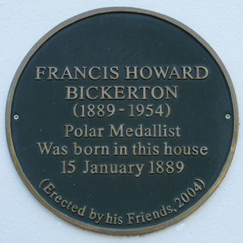 Frank Bickerton plaque
