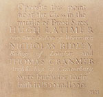 Martyrs' stone