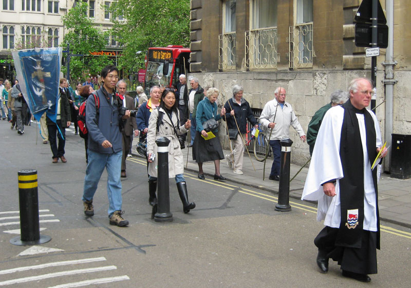 Beating bounds Broad Street