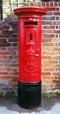 Pillar box in Marston Street