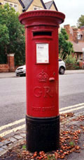 George V postbox