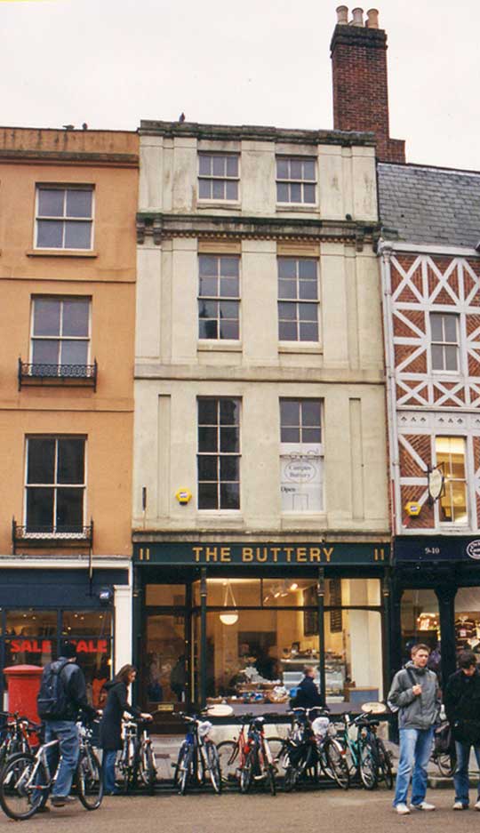 Thornton's old shop at 11 The Broad