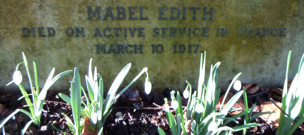 Mabel Blencowe inscription