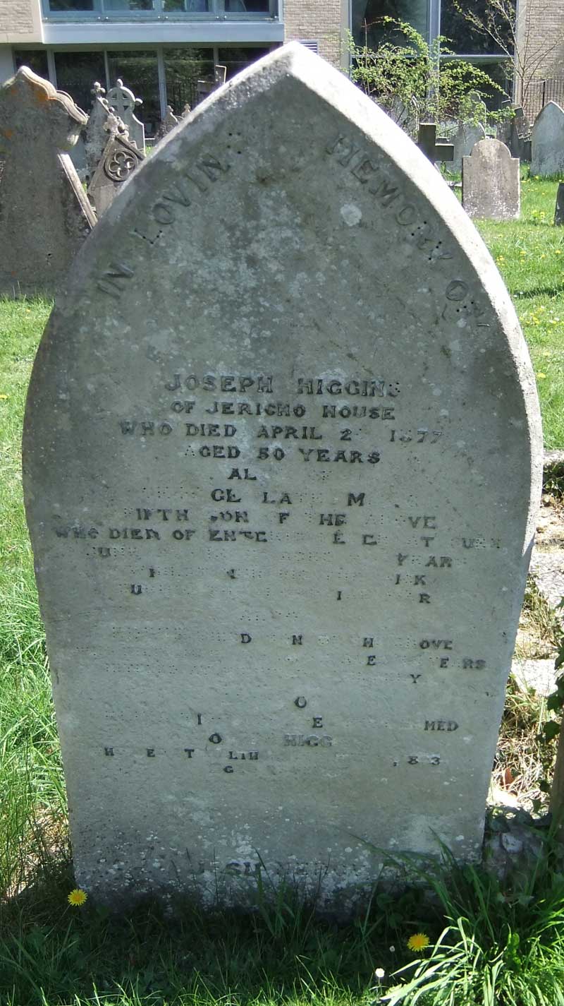 Higgins grave