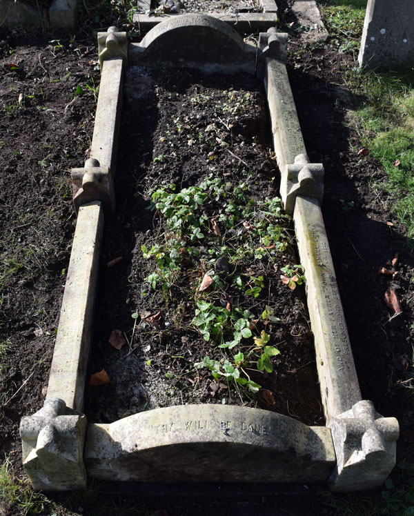 Lowe grave relaid