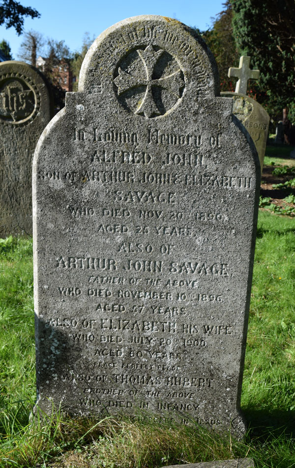 Savage grave