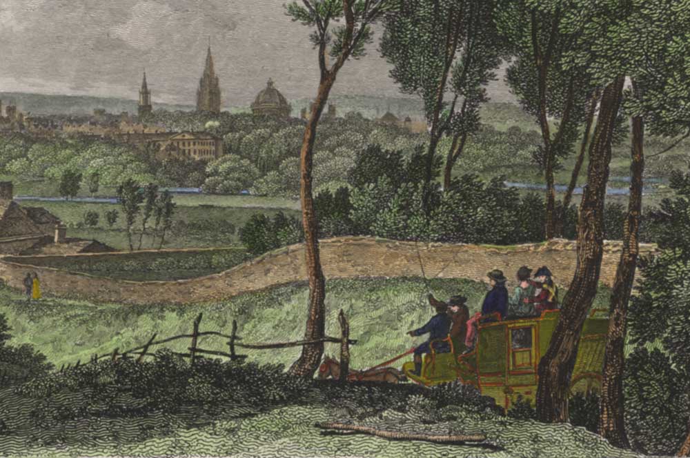 Coach on Headington Hill