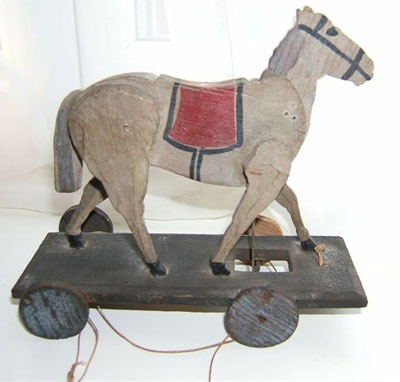Horse made at Knockaloe