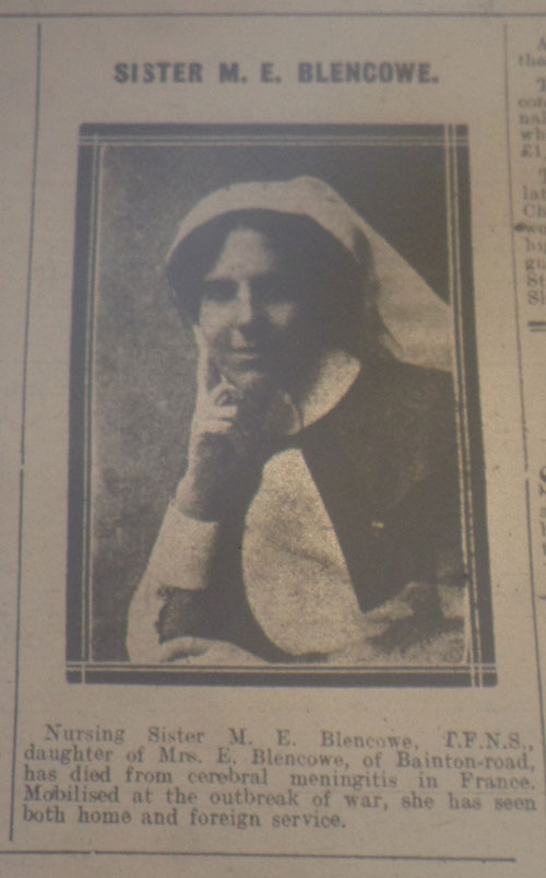 Nurse Blencowe