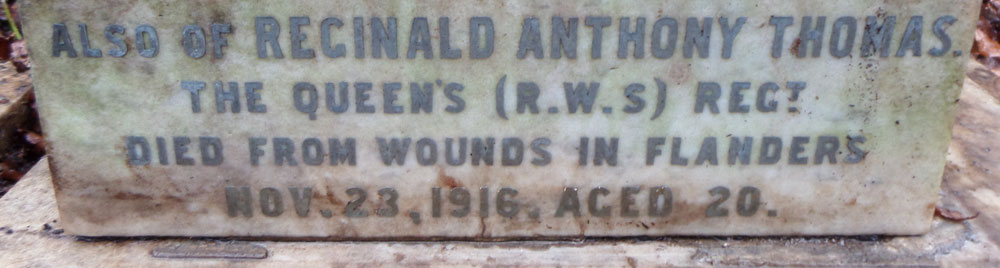 Adams inscription