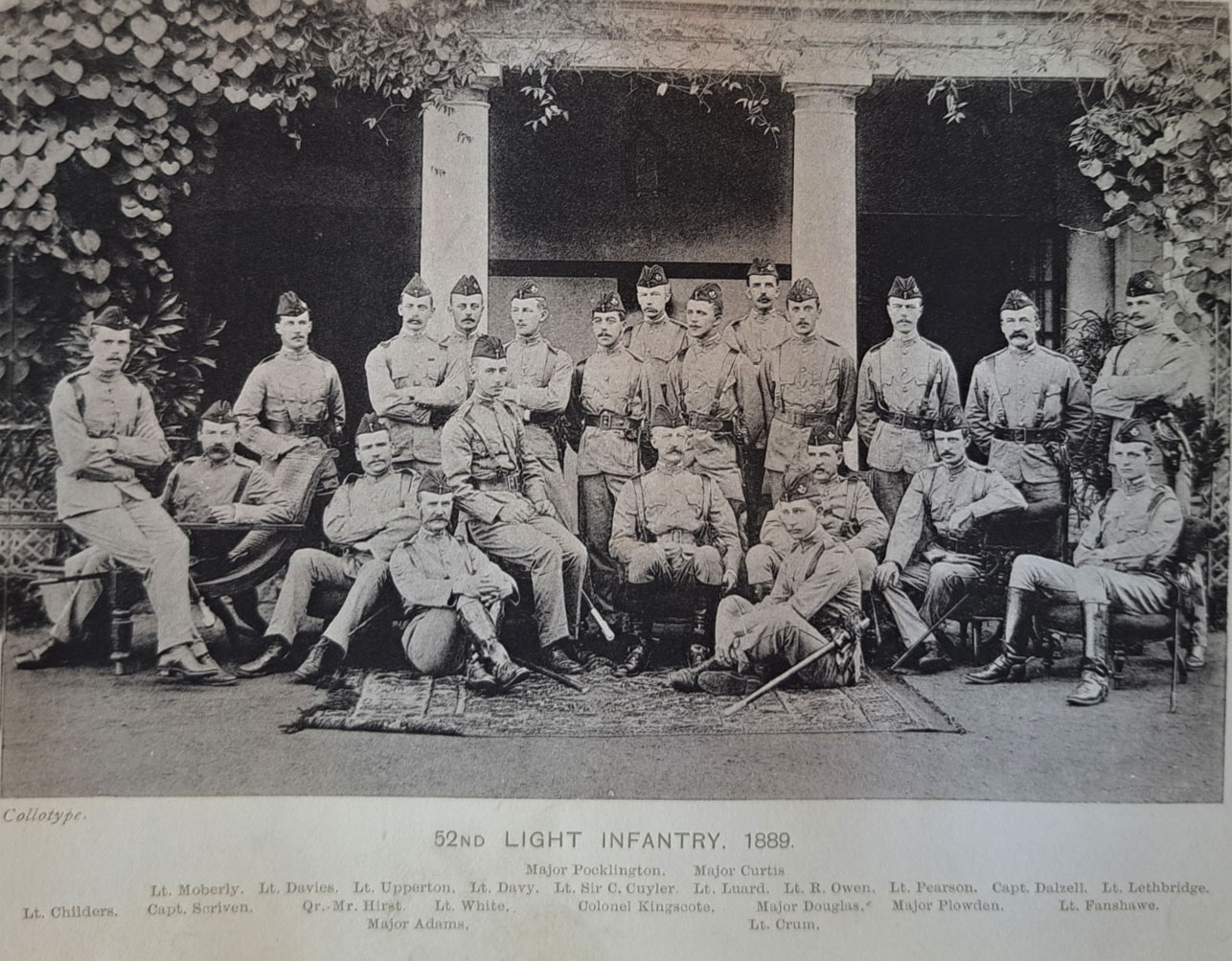 Officers of the 2nd (52nd ) Battalion