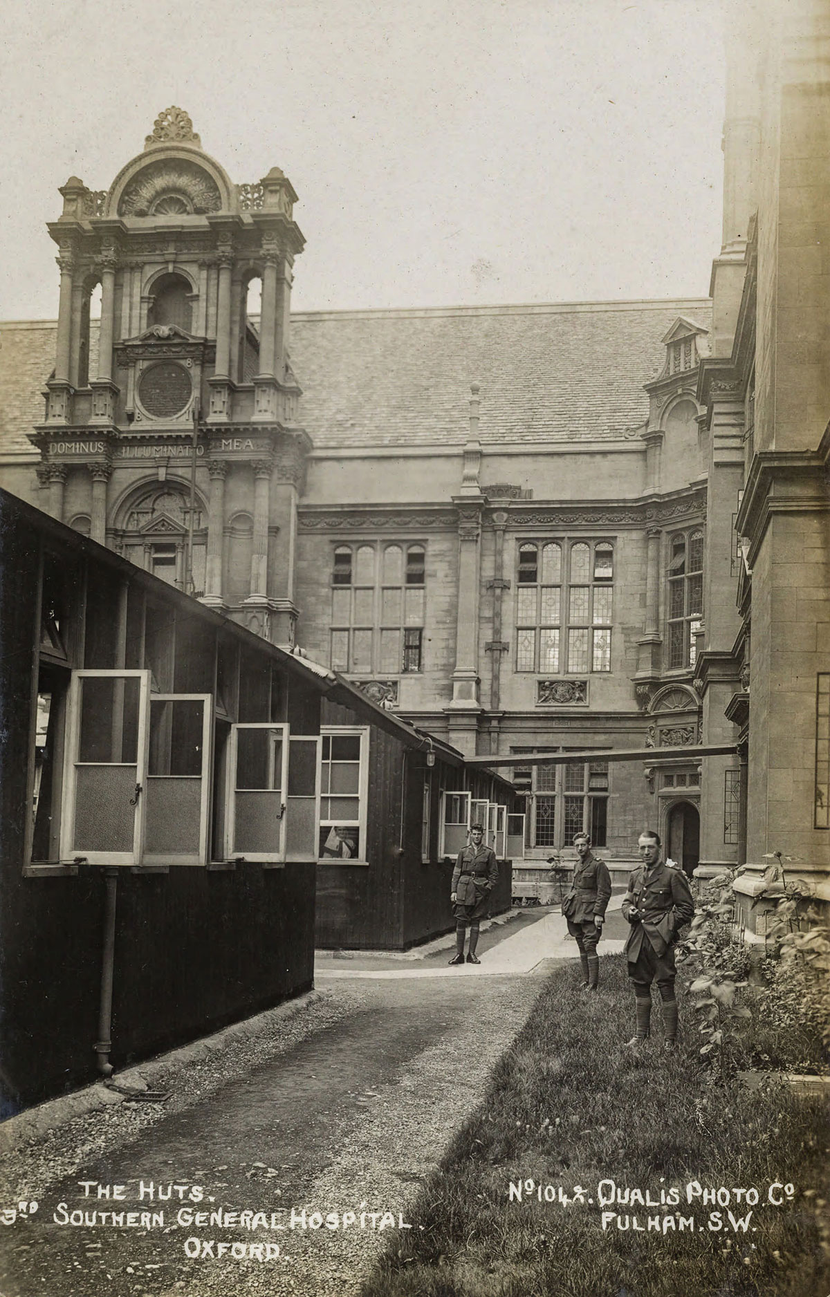 Huts in the Examination Schools quadrangle