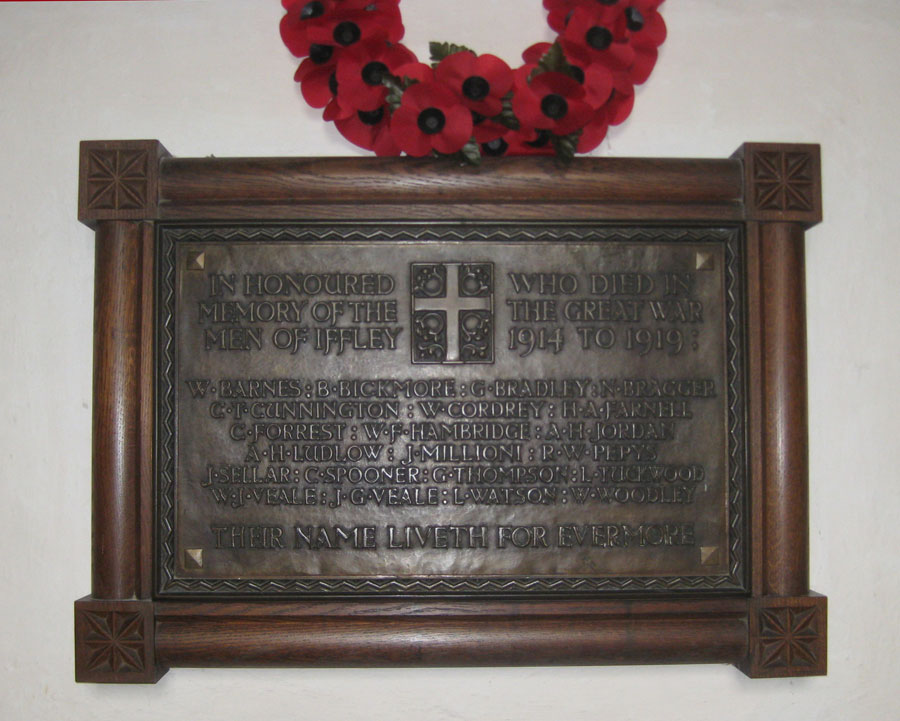 Iffley war memorial
