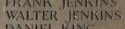Walter Jenkins on memorial