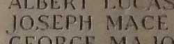 St Frideswide Memorial: Mace#