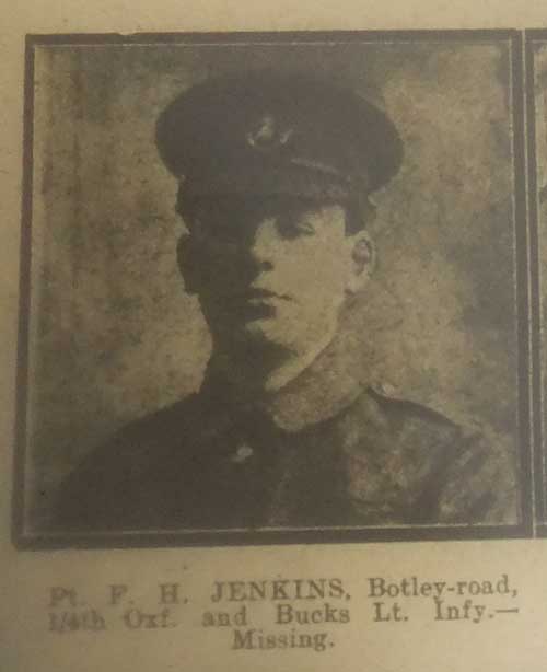 Jenkins missing
