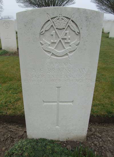 Bradshaw's grave