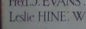 Hine, St Paul