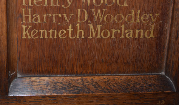 Morland on St Helen's Church memorial