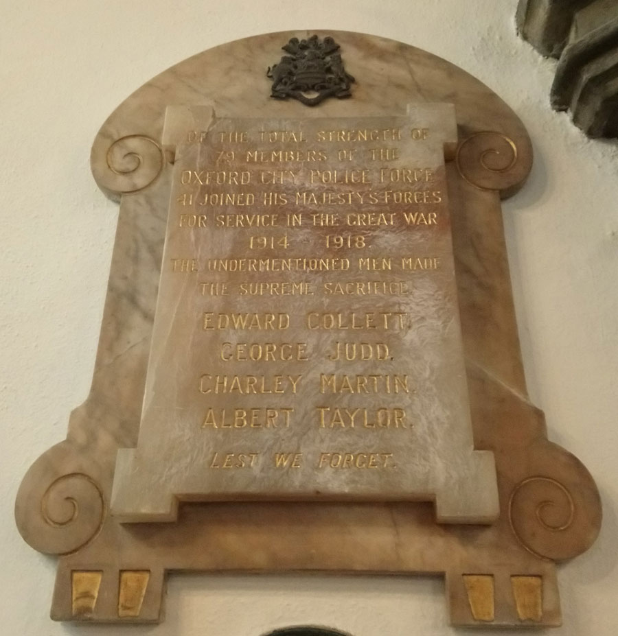 Police war memorial