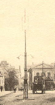 Old lamppost in the Broad