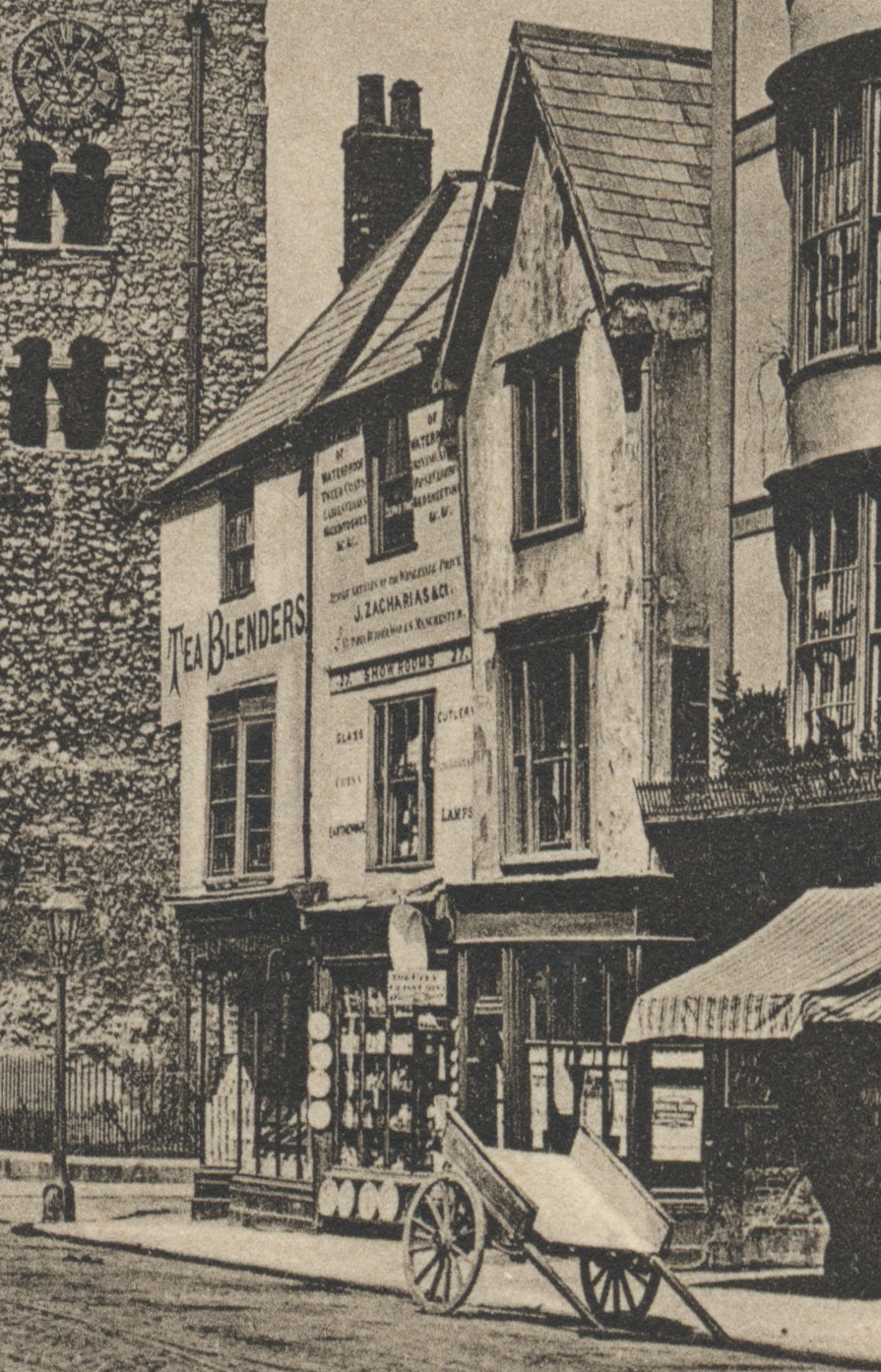 26, 27, and 28 Cornmarket Street in c.1905