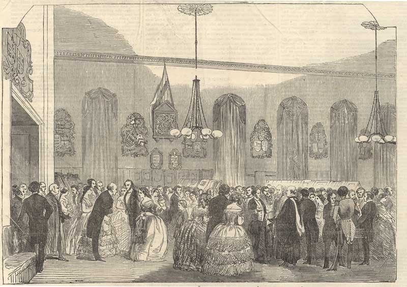 Mayor's reception of 1854