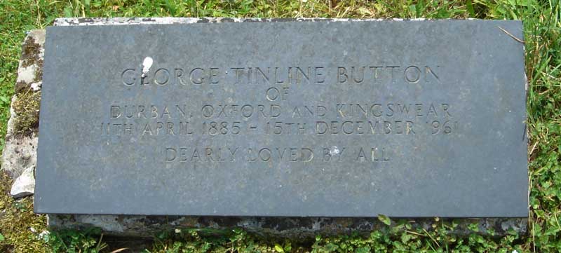 Grave of George Tinline Button