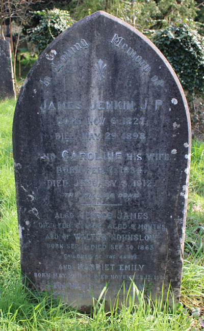 Grave of the Jenkin family