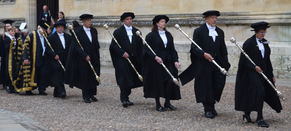 Six staves