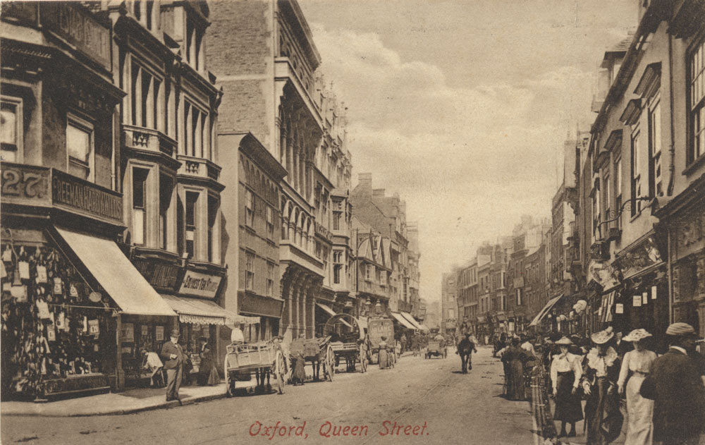 Queen Street with horse