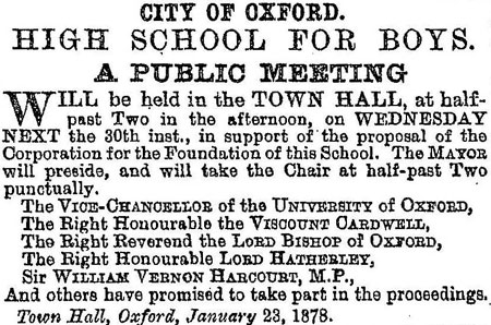 Notice of meeting